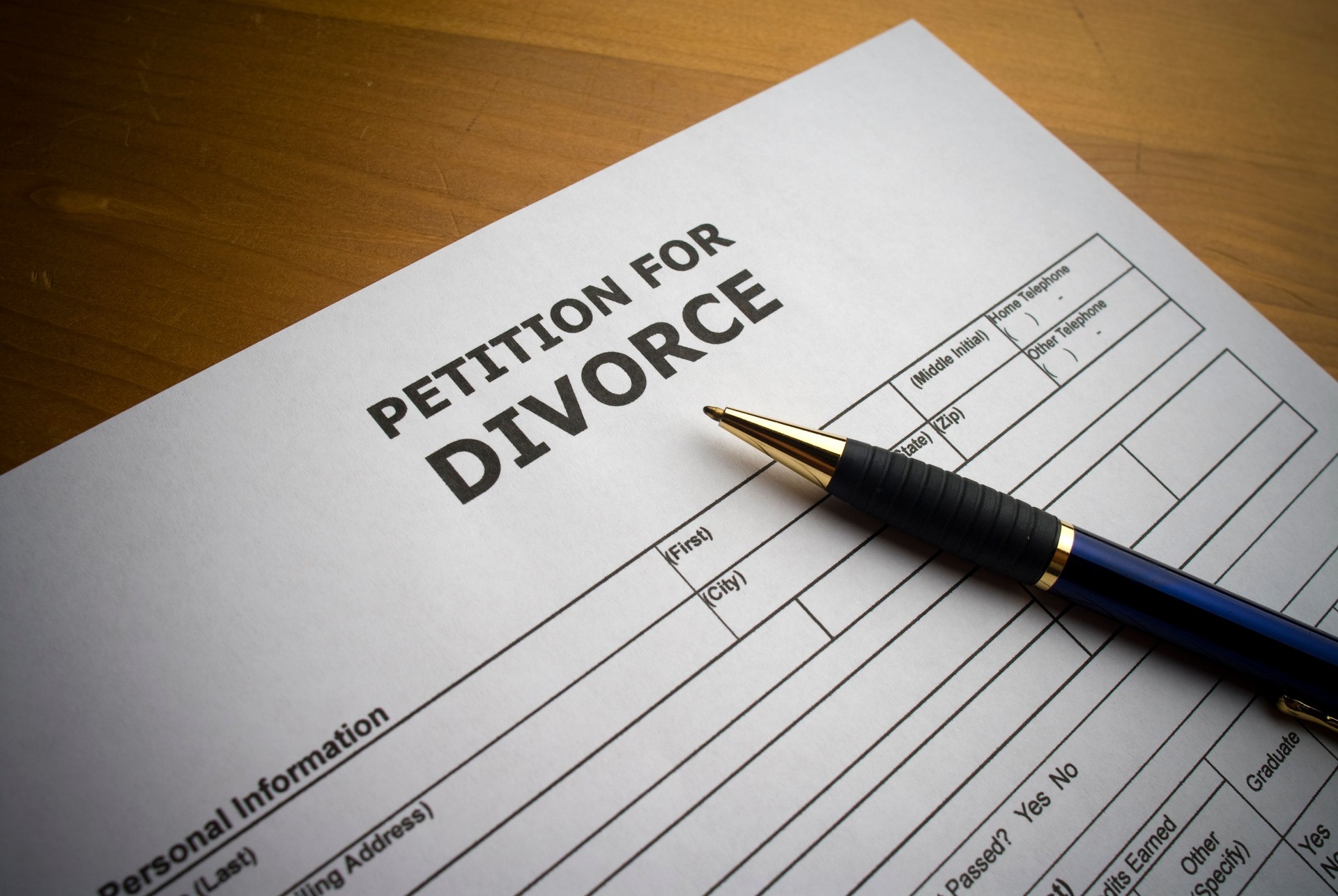 Divorce Document